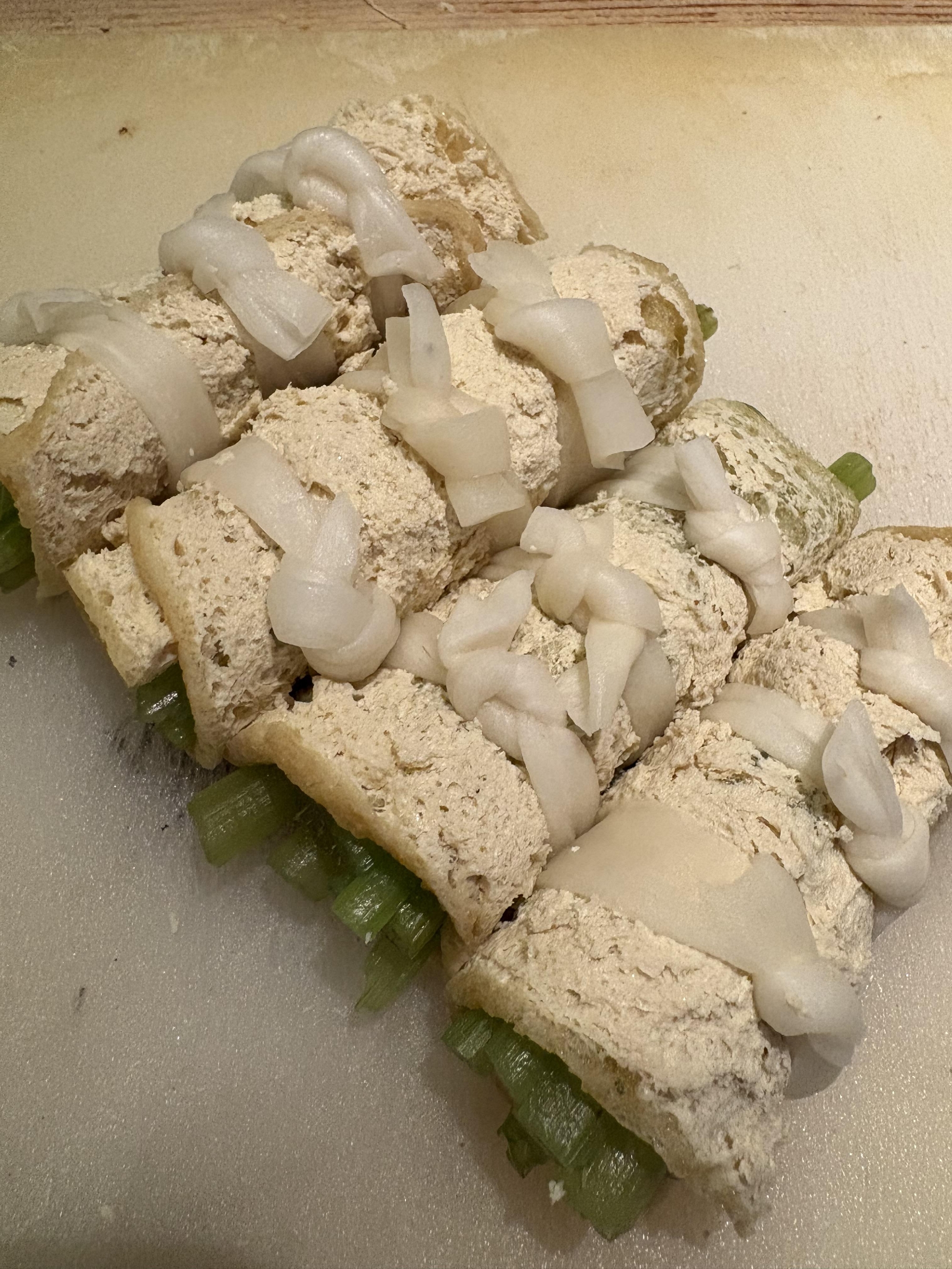 春の和食仕事　ふき信田巻き